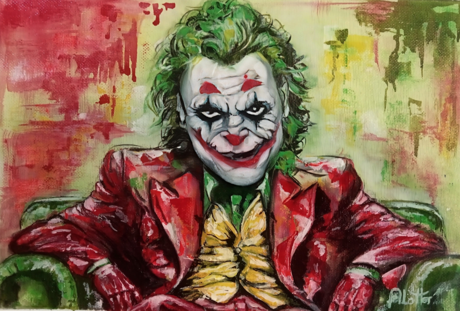 Joker2 A4 Original Art