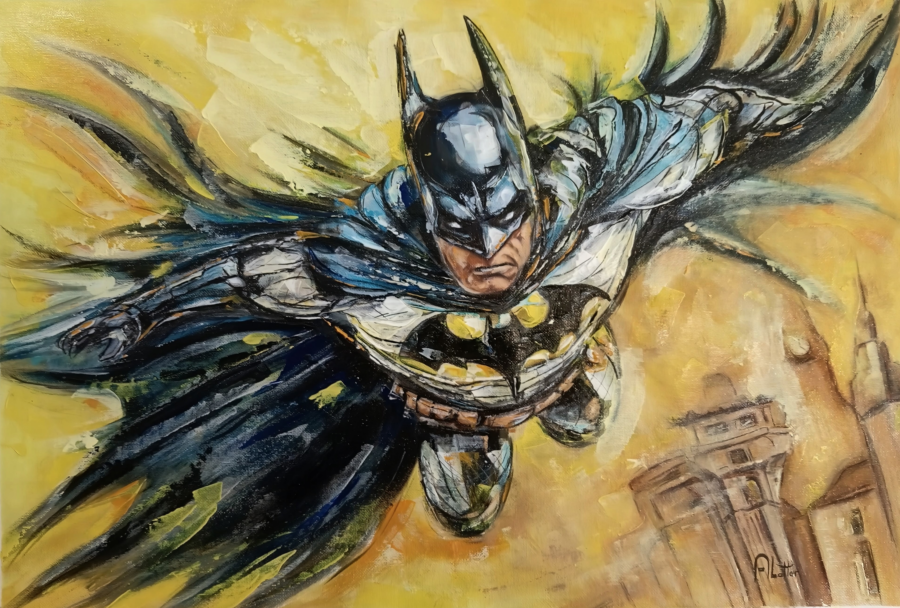 batman A2 Original Art