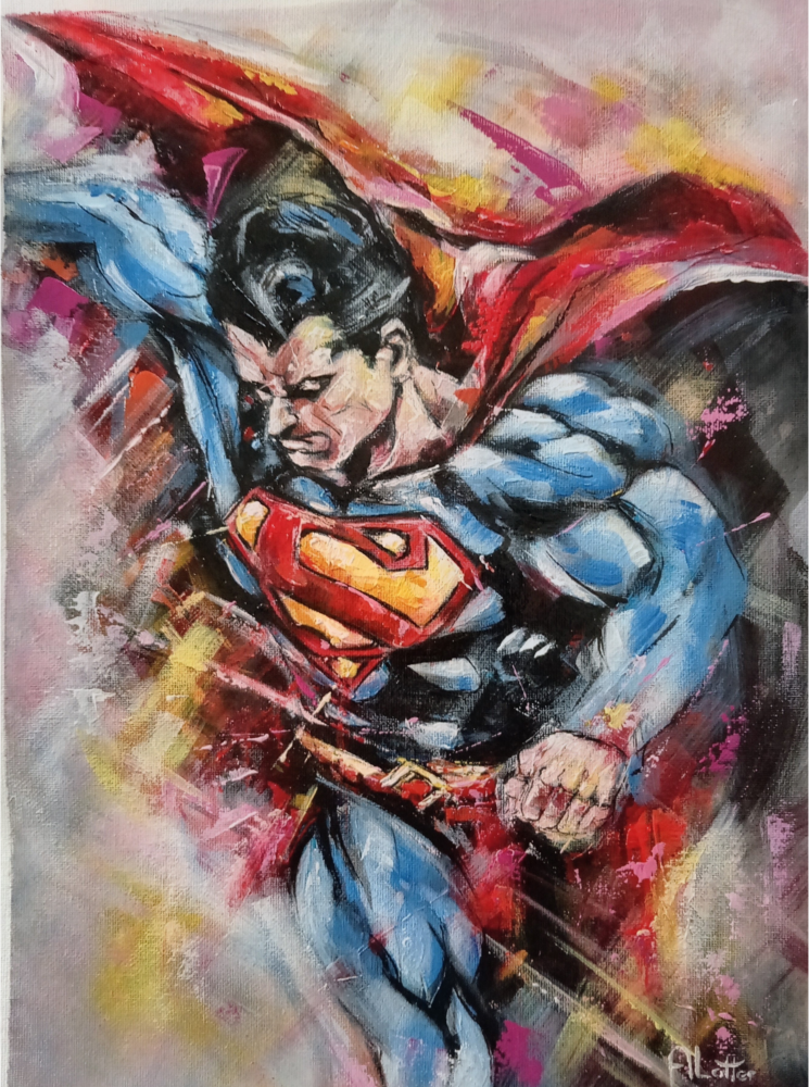 Superman2 Original Art