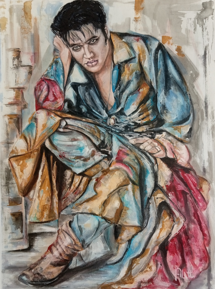 Elvis 1 Original Art