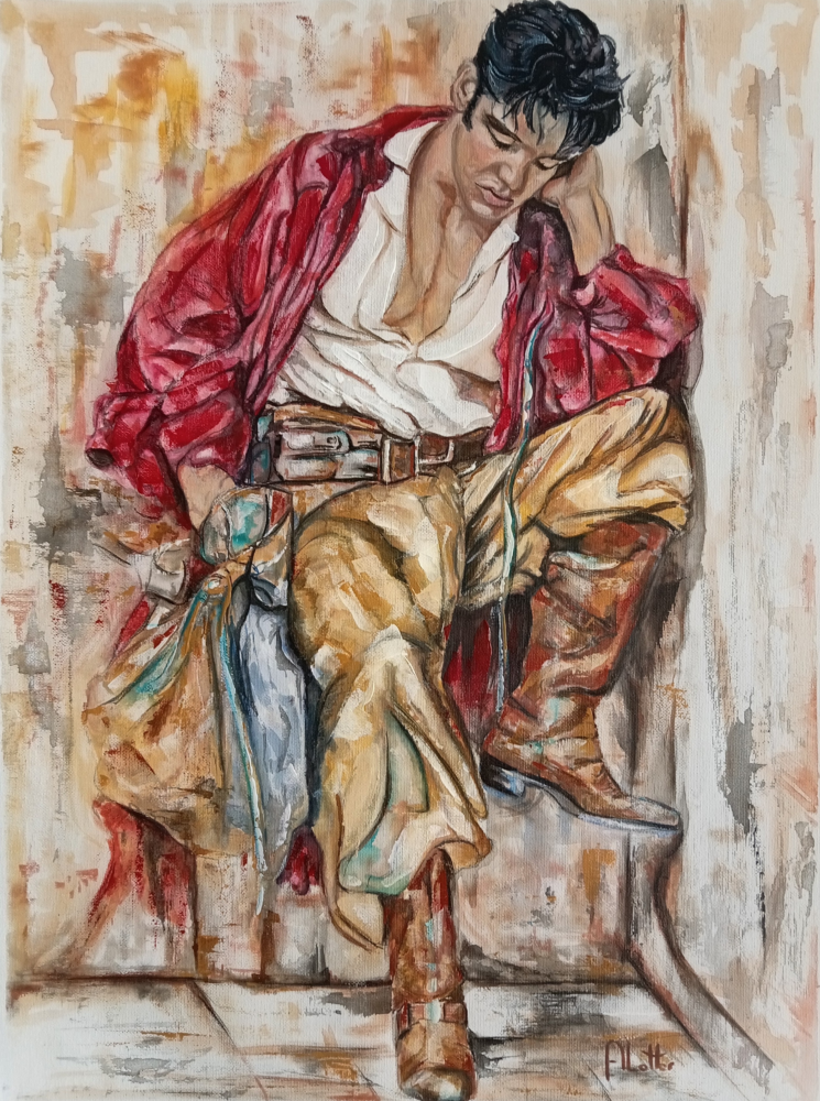 Elvis 2 Original Art
